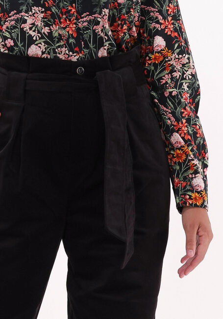 Schwarze SCOTCH & SODA Hose DAISY - HIGH RISE STRAIGHT LEG PAPERBAG TROUSERS - large