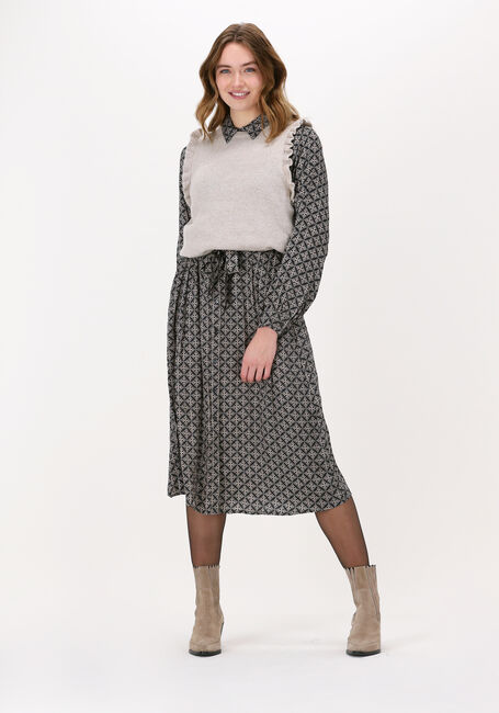 Mehrfarbige/Bunte SUMMUM Midikleid DRESS ALLOVER PRINT VISCOSE - large