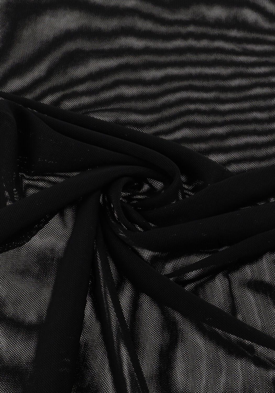 Schwarze CC HEART Top EVE MESH TURTLENECK - large