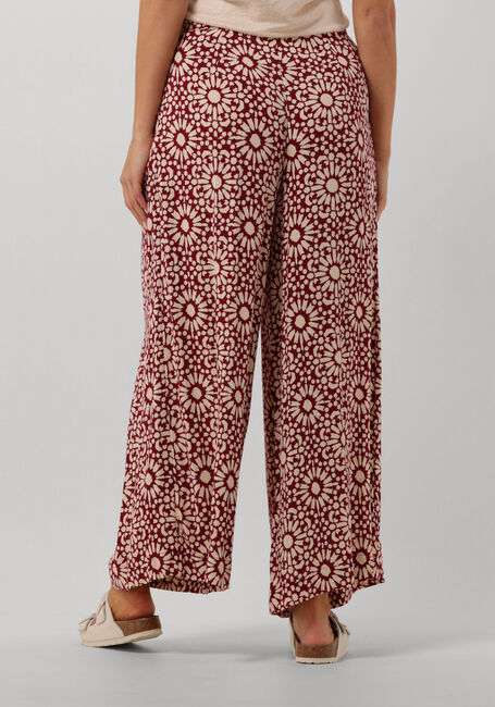 Bordeaux BY-BAR Weite Hose WANDA SUNFLOWER PANTS - large