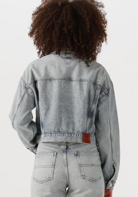 Blaue TOMMY JEANS Jeansjacke OVSZ CROP TRUCKER JACKET BI6012 - large