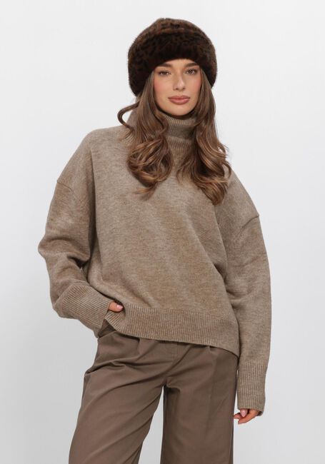 Camelfarbene BOII STUDIOS Pullover OLGA - large
