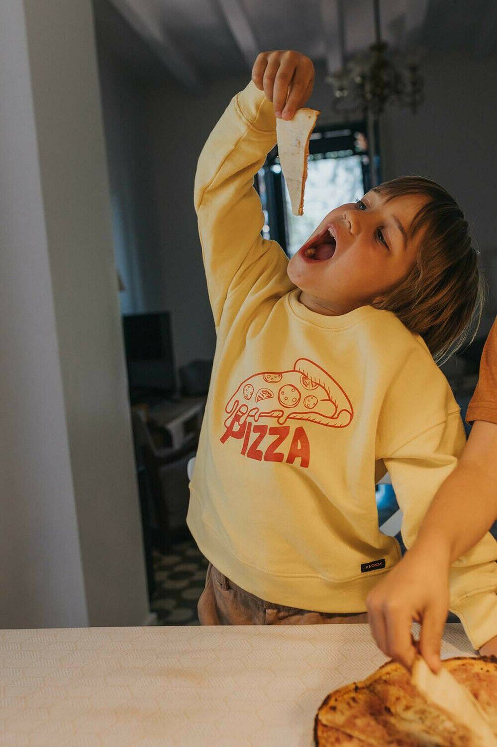 Gelbe A MONDAY IN COPENHAGEN Sweatshirt ZIGGY BLOUSE - large