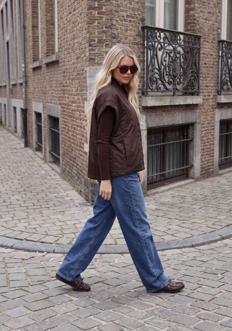 Blaue MY ESSENTIAL WARDROBE Weite Hose MWREMMIE 174 HIGH BARREL - large