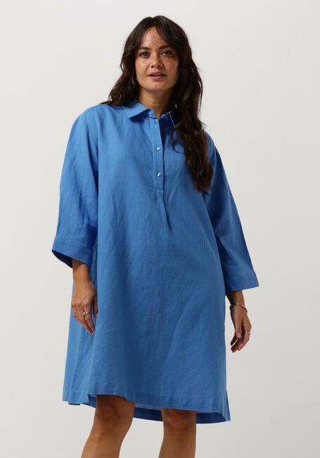 Blaue MSCH COPENHAGEN Minikleid MSCHKUAN MIRILLA 3/4 DRESS - large