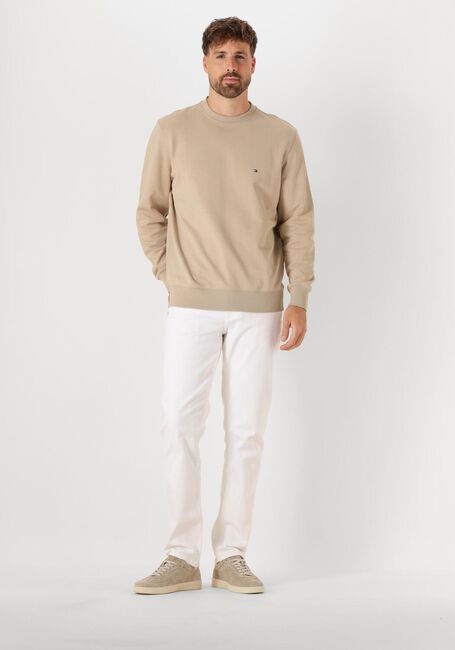 Khaki TOMMY HILFIGER Pullover ESSENTIAL TERRY CREWNECK - large