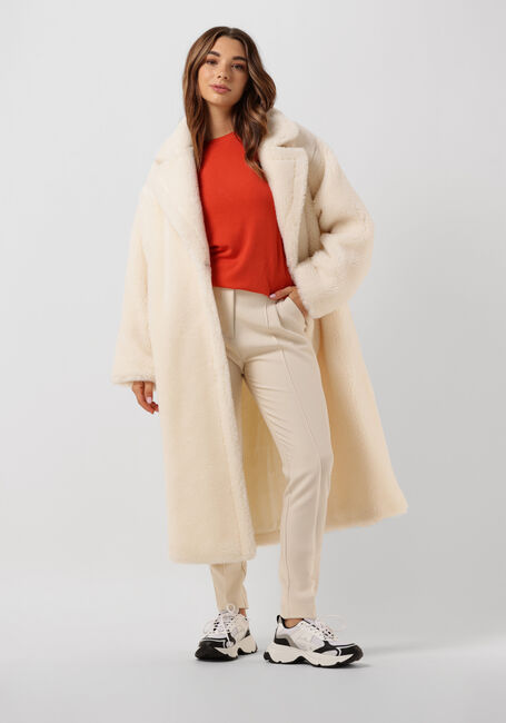 Weiße STAND STUDIO Teddy-Jacke MARIA COAT TEDDY - large