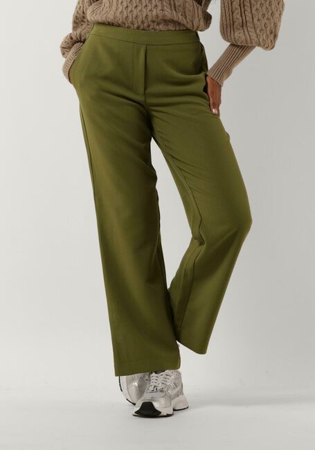 Grüne MSCH COPENHAGEN Weite Hose TAIRA HEDVIG PANTS - large