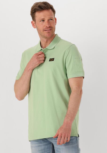 Grüne PME LEGEND Polo-Shirt TRACKWAY POLO - large