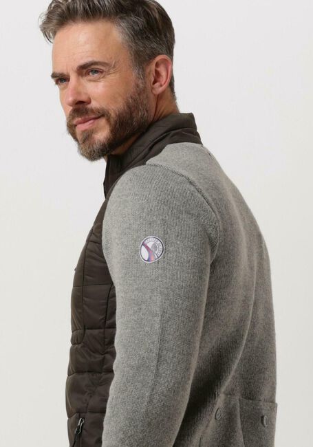 Graue CYCLEUR DE LUXE Strickjacke 7411 - large