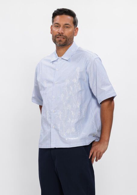 Hellblau WOODBIRD Casual-Oberhemd WBWANG OX FLOWER SHIRT - large