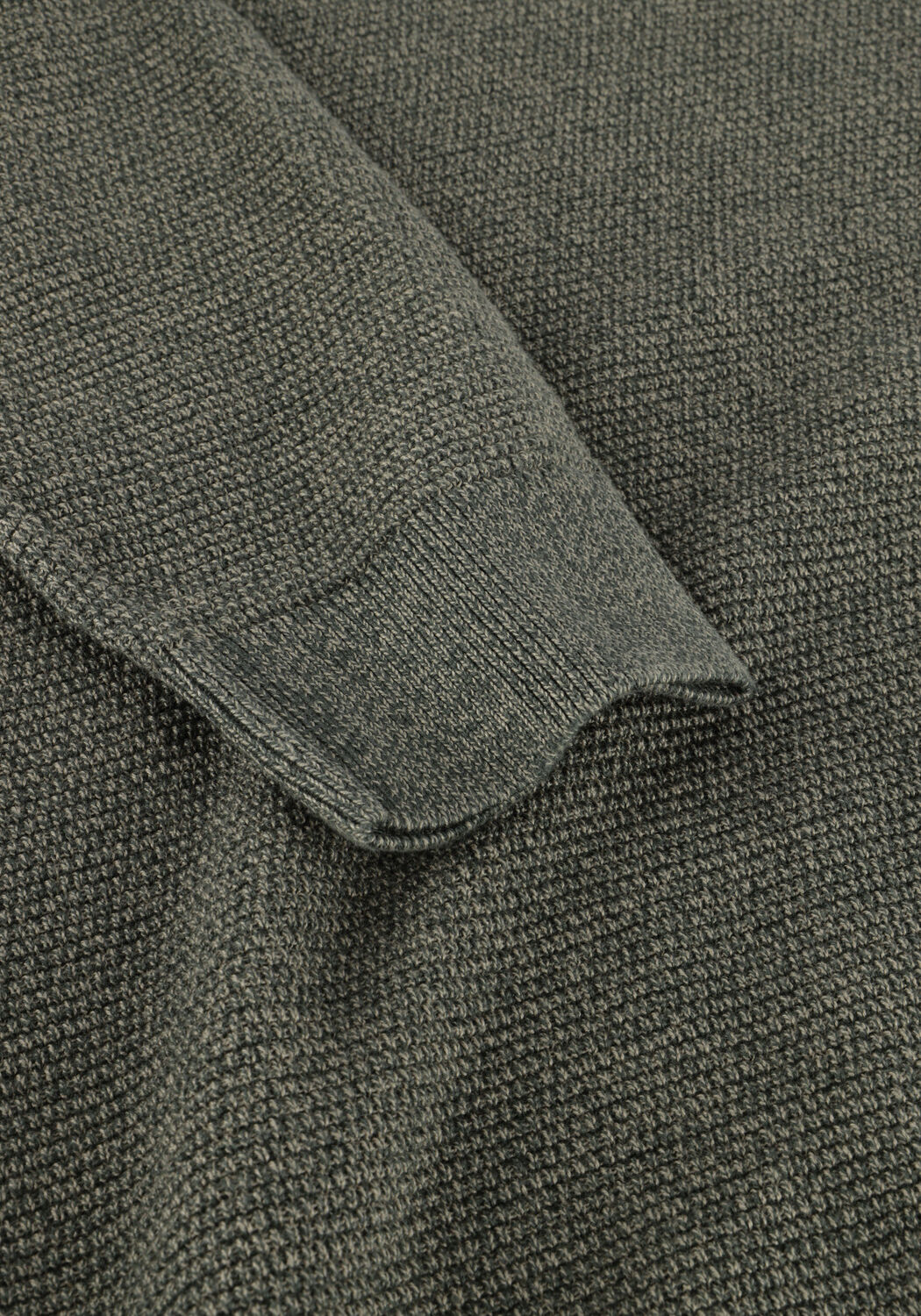 Olive SELECTED MEN Pullover SLHROSS LS KNIT STRUCTURE CREW NECK NOOS - large