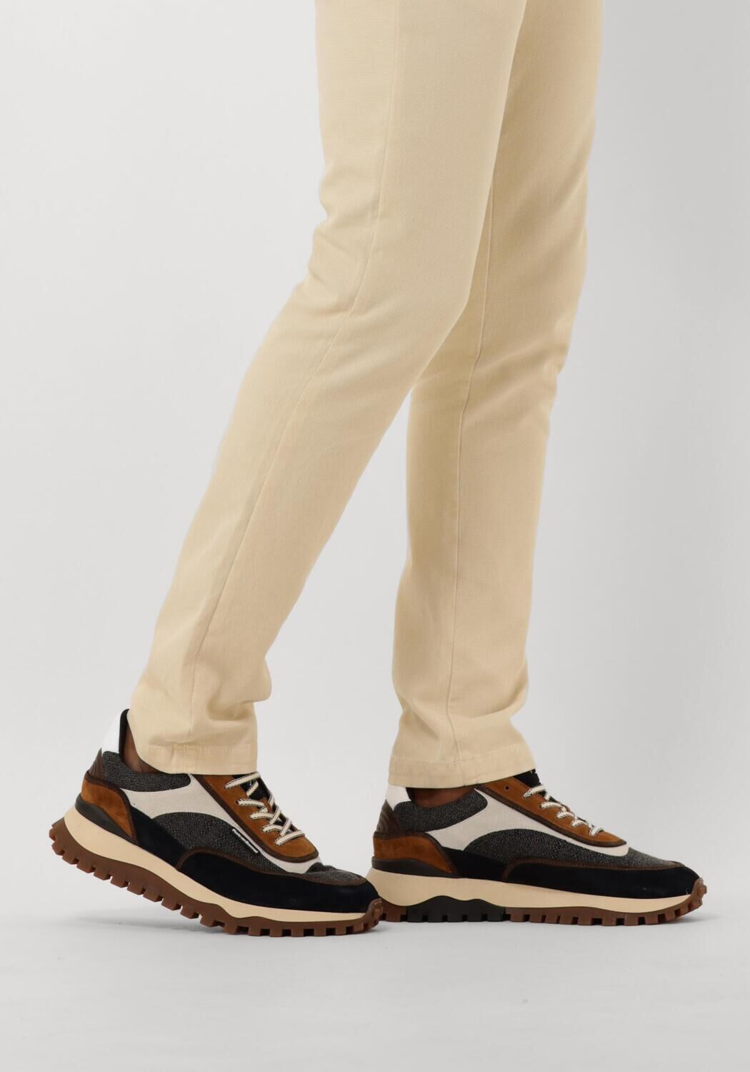 Graue FLORIS VAN BOMMEL Sneaker Low SFM-10138 - large