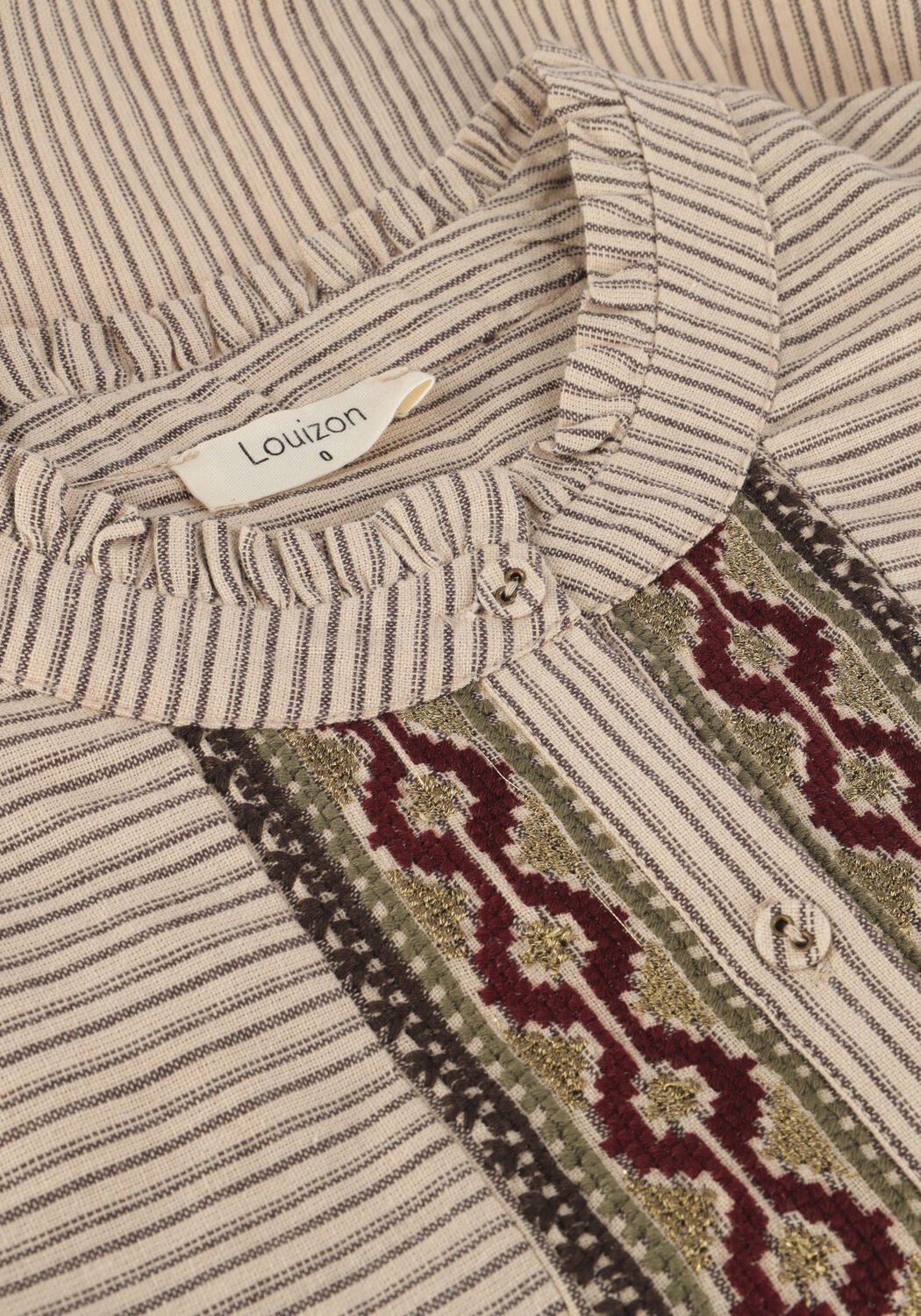 Creme LOUIZON Blusen BANDITA - large