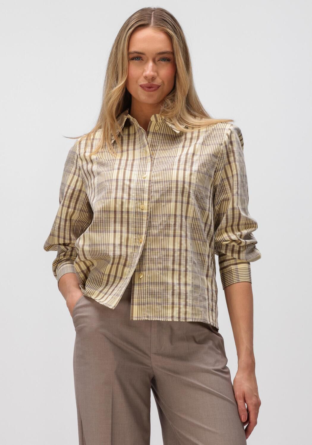 Mehrfarbige/Bunte CO'COUTURE Top BRISA PADDED SHIRT - large