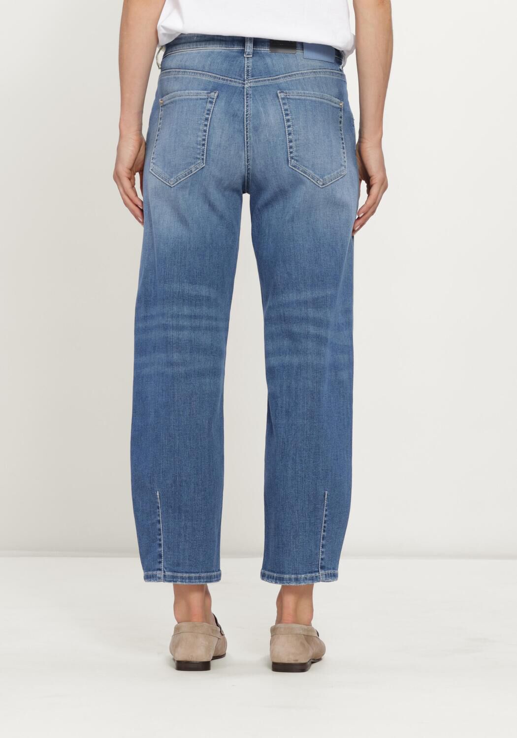 Blaue CAMBIO Jeans ELIN AUTHENTIC HR SUPERSTRETCH BLUE DENIM - large