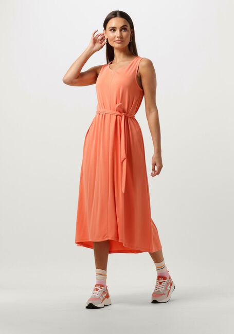 Pfirsich MSCH COPENHAGEN Midikleid MSCHDEANIE LYNETTE SL DRESS - large