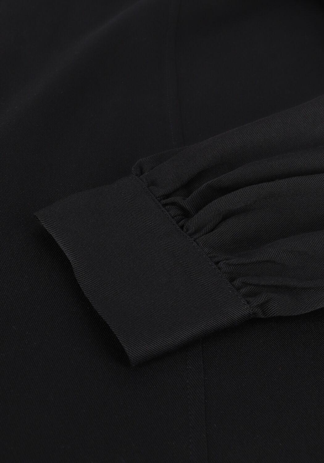 Schwarze SELECTED WOMEN Maxikleid SLFMINA LS MAXI SHIRT DRESS BL - large