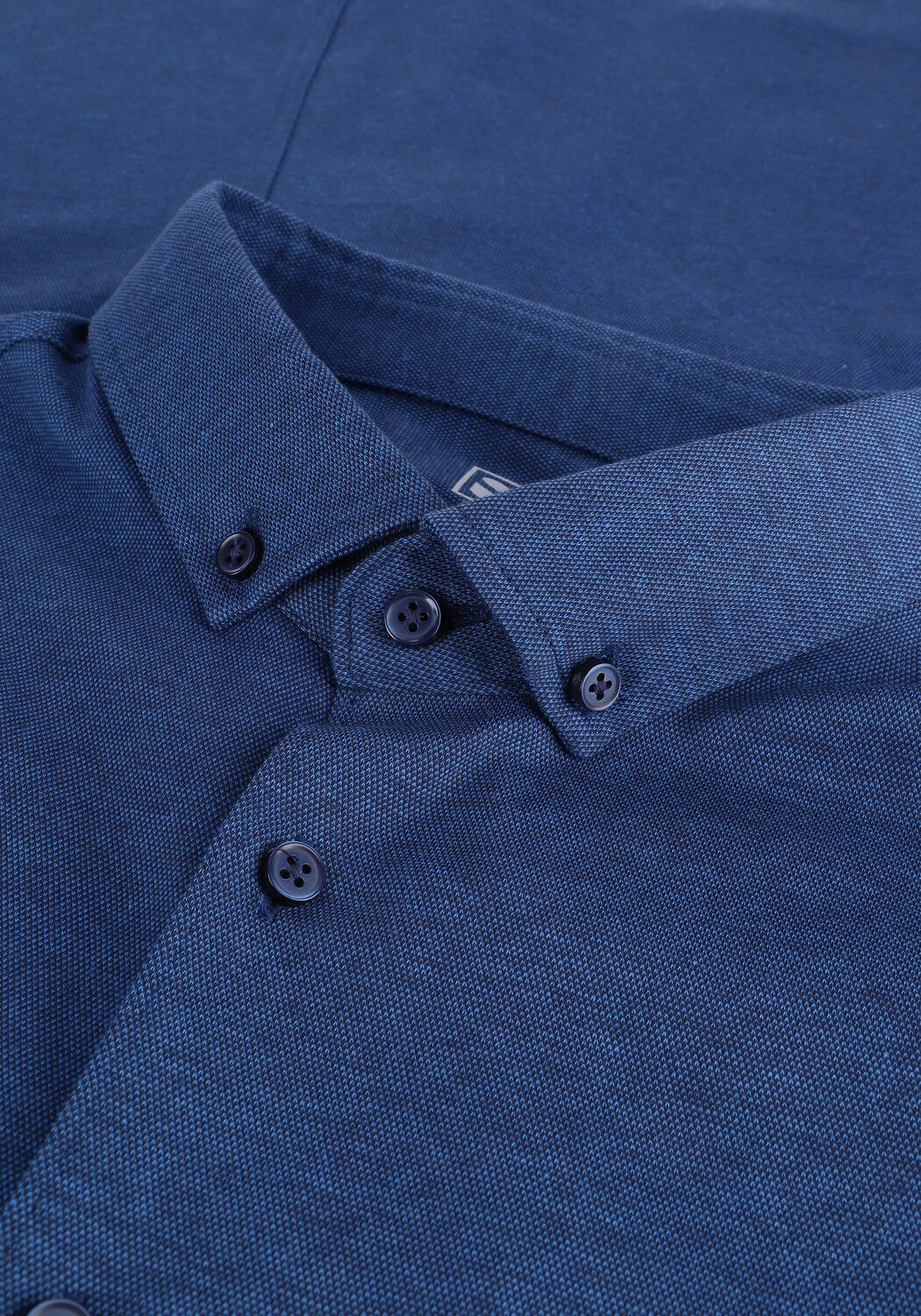 Blaue DESOTO Casual-Oberhemd MODERN BD - large