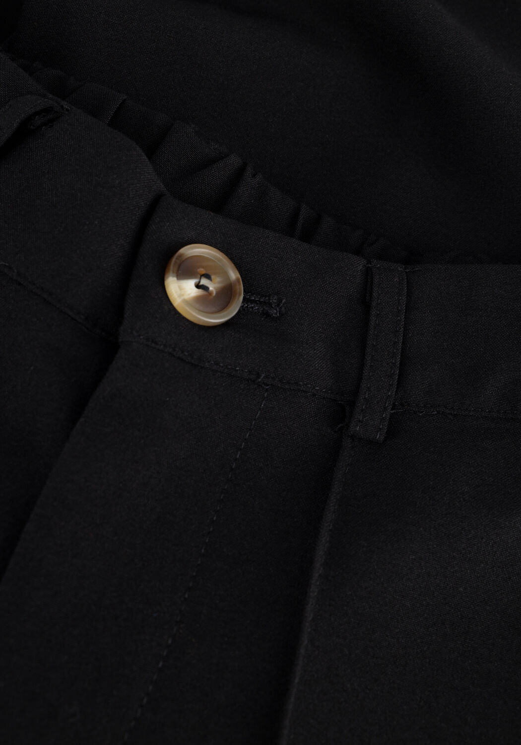 Schwarze HOUND Hose PLEAT PANTS - large