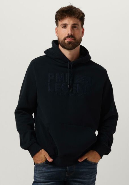 Dunkelblau PME LEGEND Sweatshirt HOODED SOFT TERRY BRUSHED - large