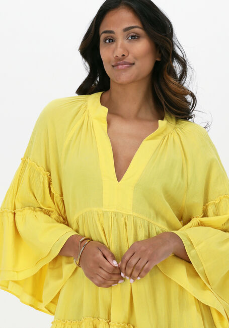 Gelbe NEMA Minikleid SANNA - large