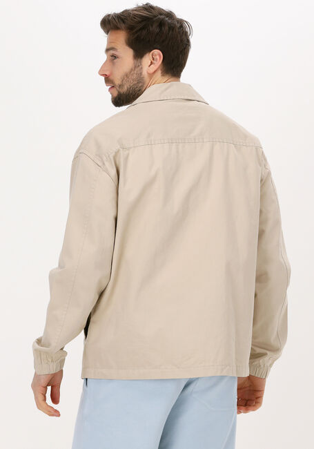 Beige TOMMY JEANS Jack TJM MODERN HARRIGTON JACKET - large