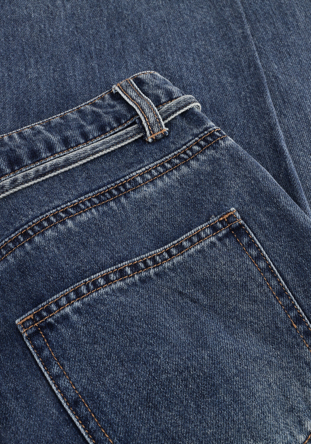 Blaue OBJECT Wide jeans OBJROSIE MW WIDE JEANS - large