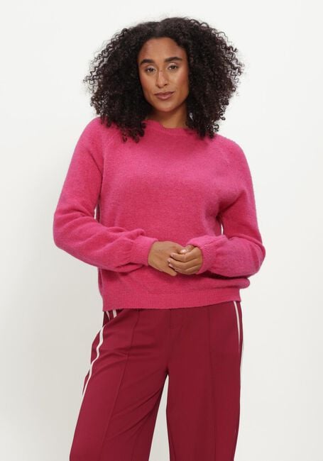 Fuchsie POM AMSTERDAM Pullover MILOU ULTRA PINK - large