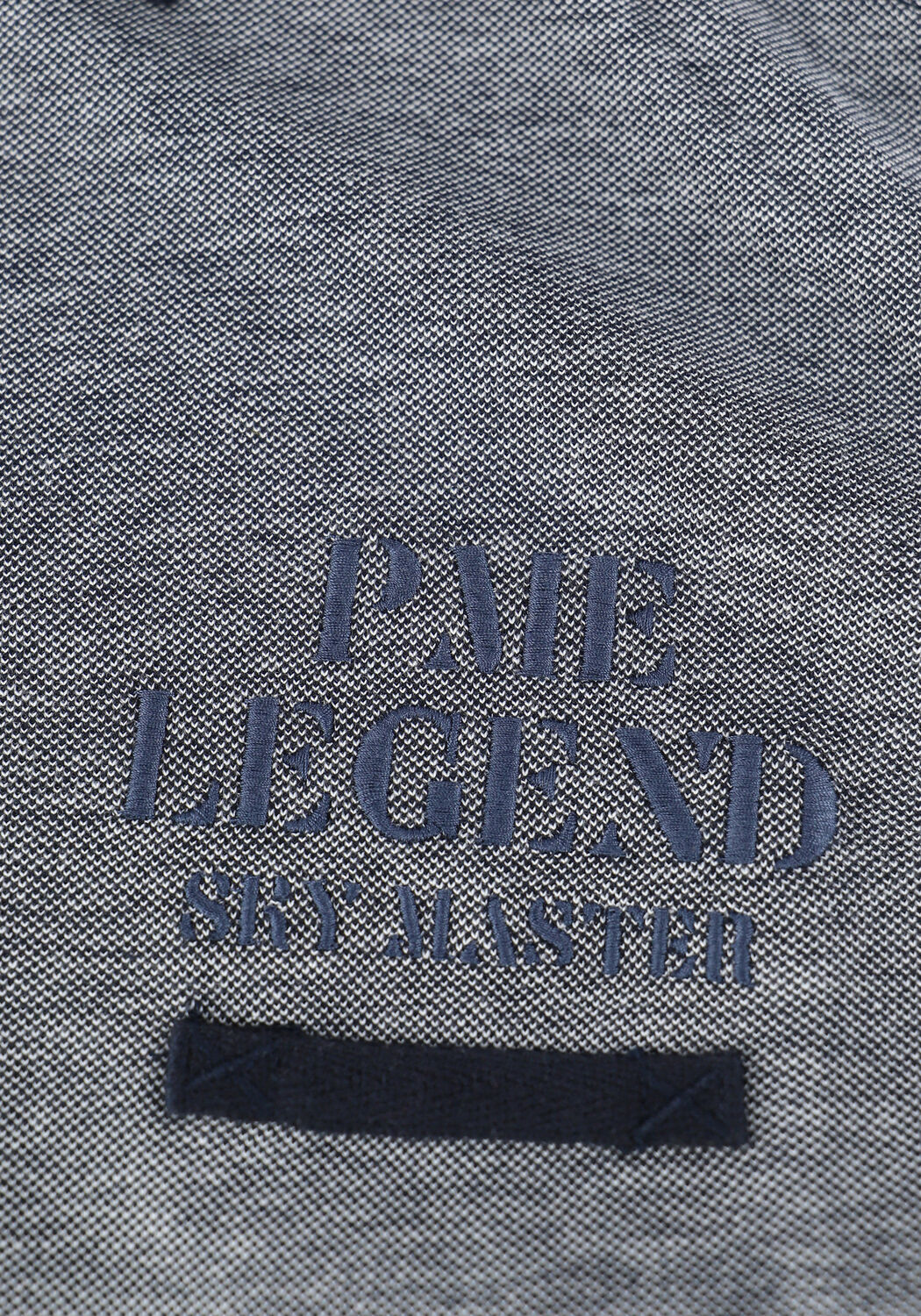 Dunkelgrau PME LEGEND Polo-Shirt SHORT SLEEVE POLO TWO TONE PIQUE - large