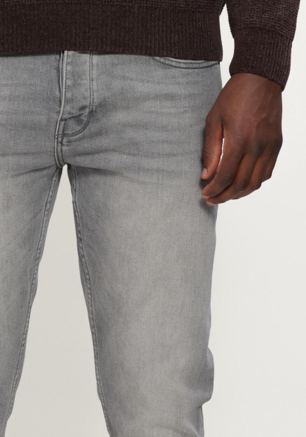 Graue PURE PATH Slim fit jeans THE RYAN SLIM FIT JEANS - large