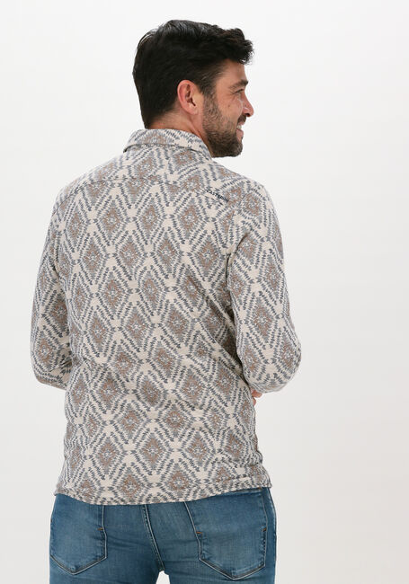 Beige CAST IRON Casual-Oberhemd LONG SLEEVE SHIRT PRINT ON LIG - large