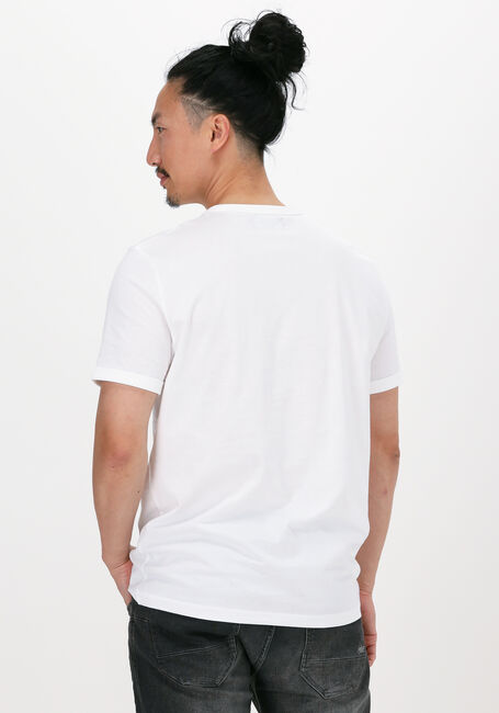 Weiße FRED PERRY T-shirt RINGER T-SHIRT - large