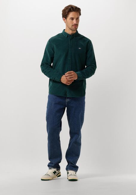 Blaue TOMMY JEANS Casual-Oberhemd TJM REG CORDUROY SHIRT - large