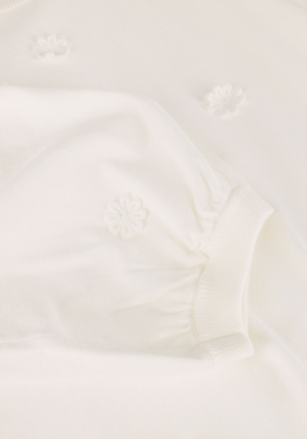 Wei&szlig;e FABIENNE CHAPOT Top HILLY PATCH PULLOVER - large