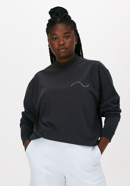 Schwarze CATWALK JUNKIE T-shirt LS THE WAVE - large