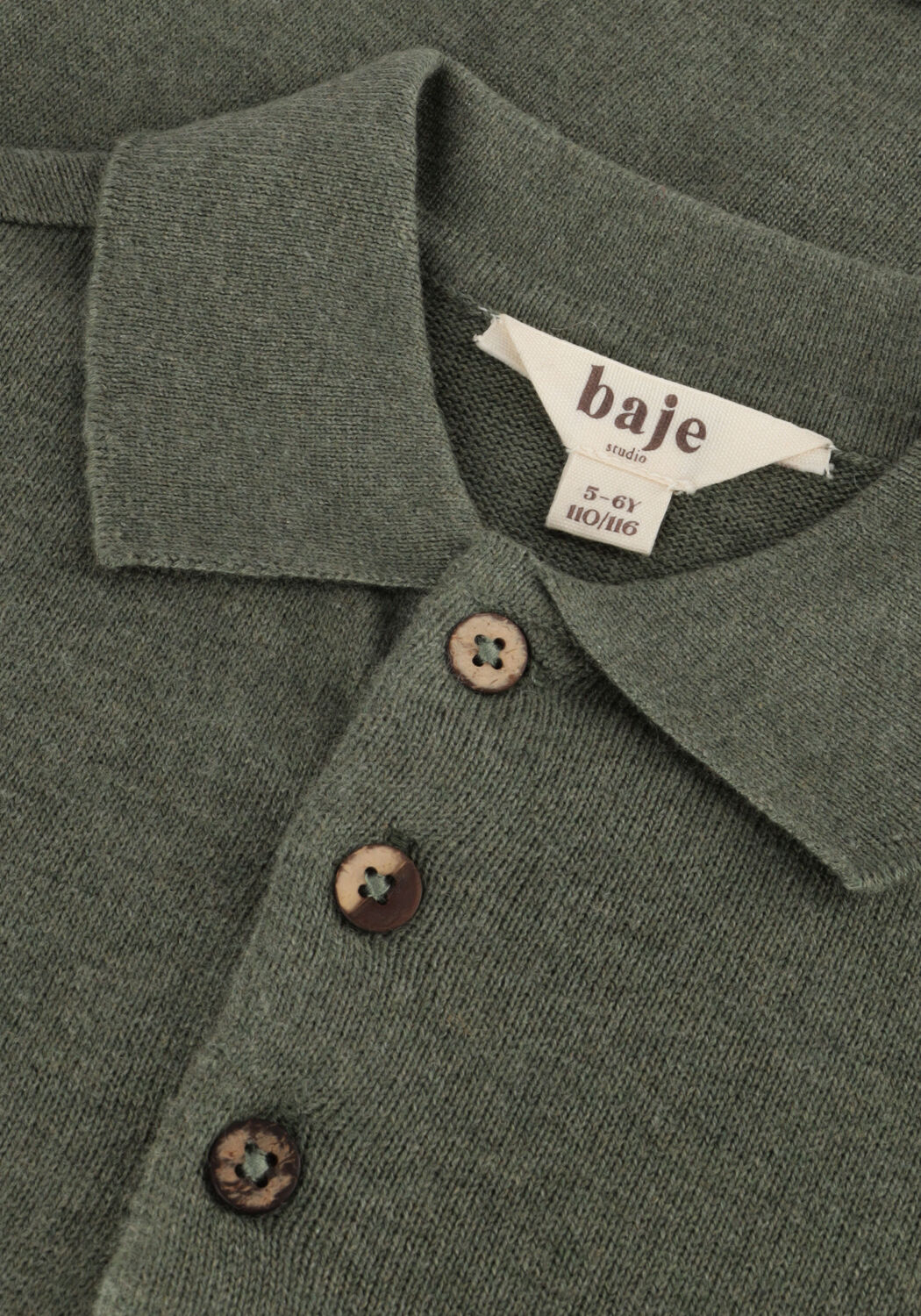 Gr&uuml;ne BAJE STUDIO Polo-Shirt ESTOI - large