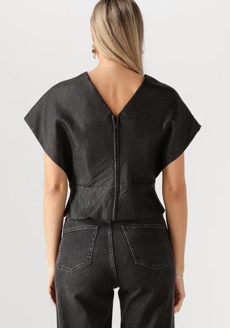 Schwarze BY-BAR Top SIMONE BUBBLE TOP - large