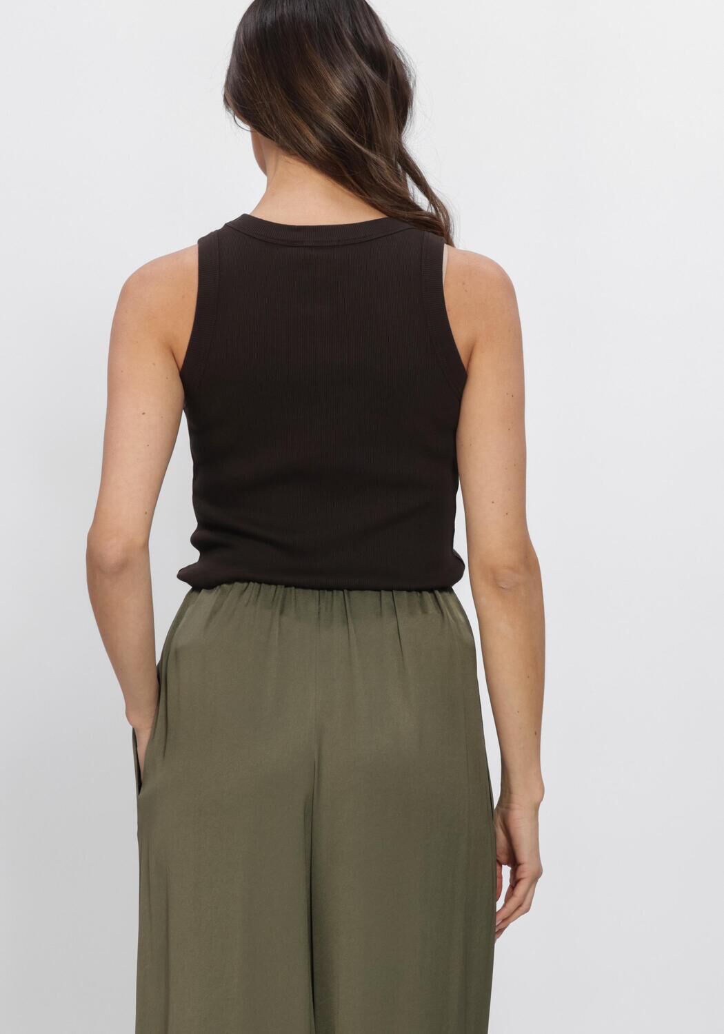 Braune DRYKORN Top OLINA - large