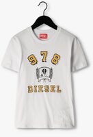 Weiße DIESEL T-shirt TDIEGORE11 - medium