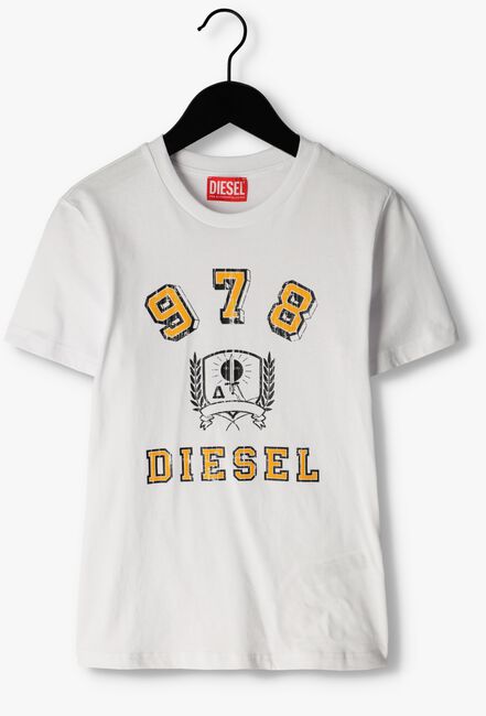 Weiße DIESEL T-shirt TDIEGORE11 - large