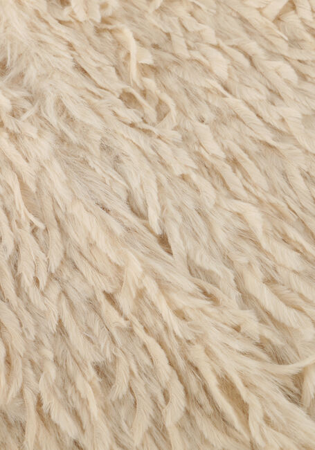Creme NONO Strickjacke KATH LONG HAIR FUR GILET - large