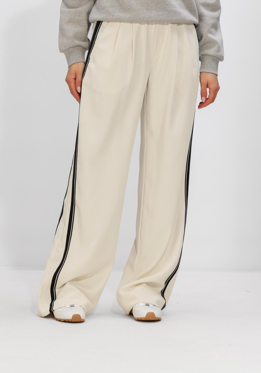 Creme CO'COUTURE Weite Hose AMINA SPLIT LL PANEL - large