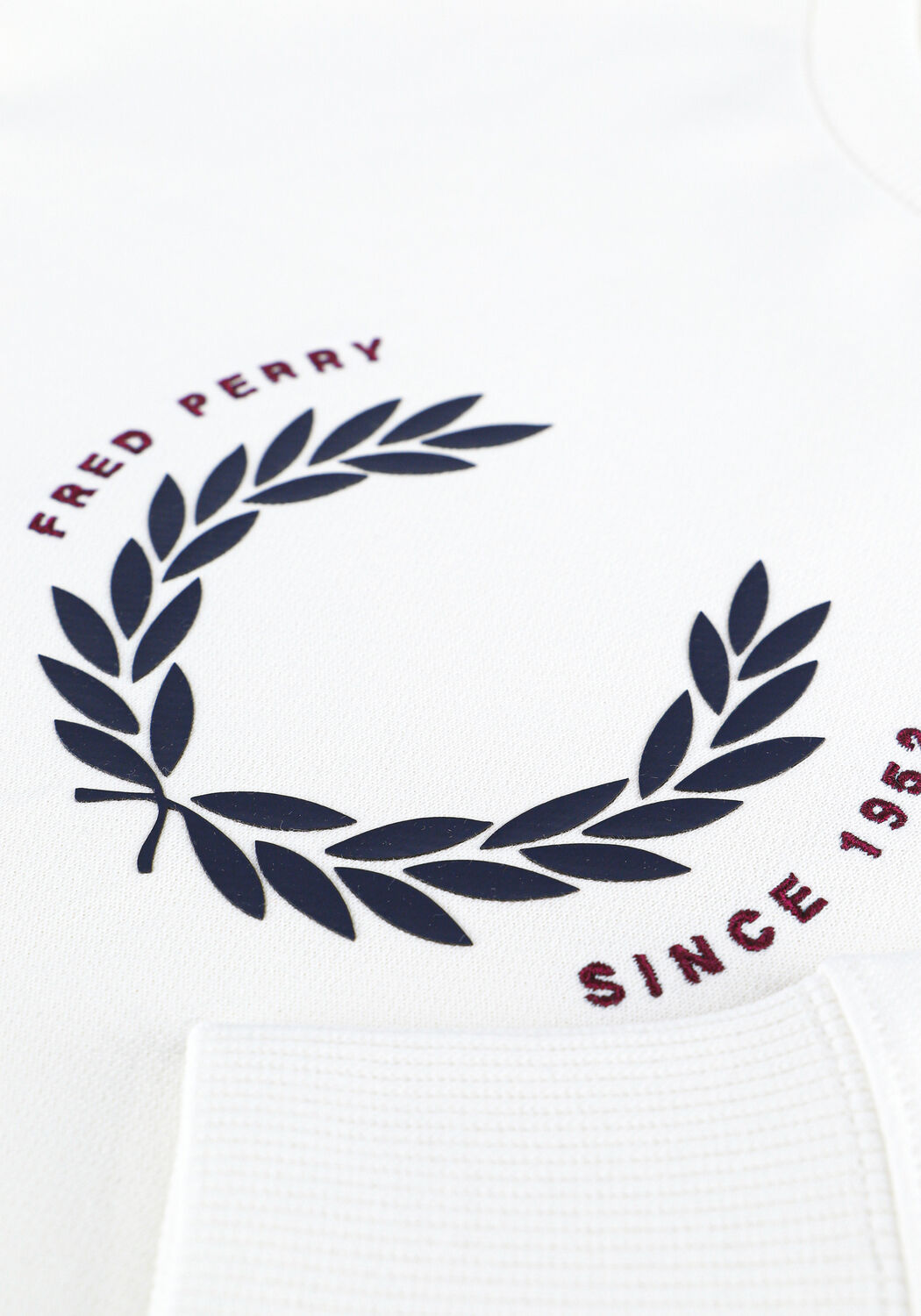 Nicht-gerade weiss FRED PERRY Sweatshirt LAUREL WREATH SWEATSHIRT - large