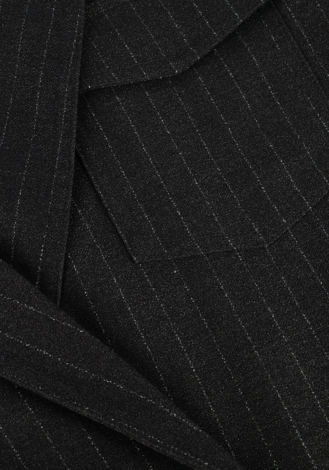 Schwarze AAIKO Jumpsuit JESSIE PINSTRIPE VIS 548 - large