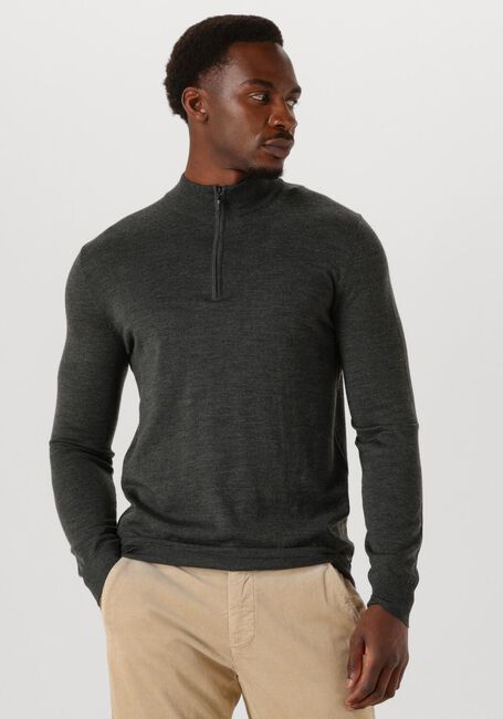 Grüne STEFANO LAURAN Pullover HALF ZIP - large