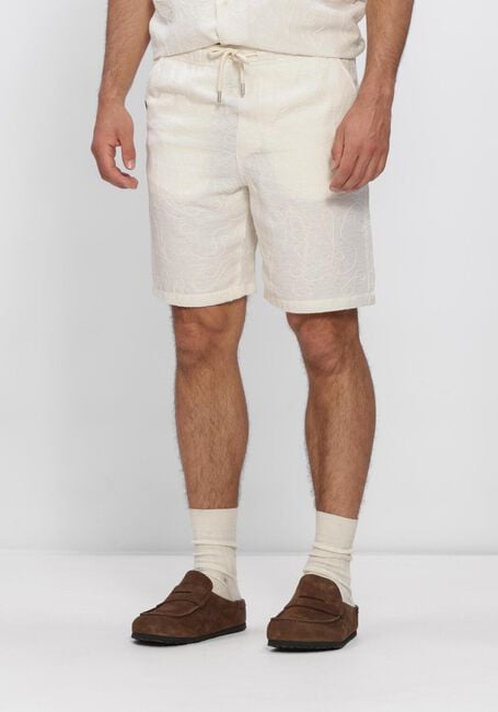 Wei&szlig;e BUTCHER OF BLUE Kurze Hose ALEX EMBRO SHORT - large