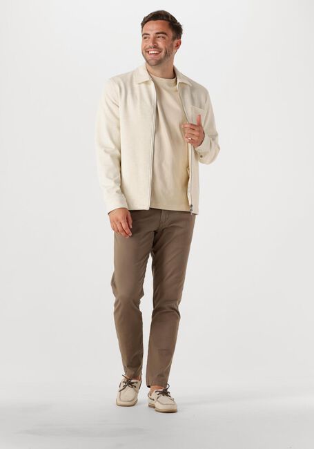 Ecru DSTREZZED Overshirt PIKE OVERSHIRT - large