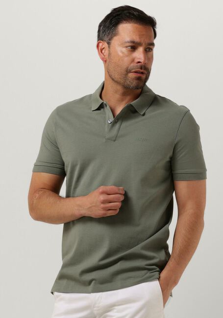 Olive BOSS BLACK Polo-Shirt PALLAS - large