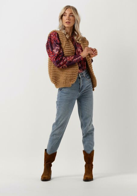 Blaue NOTRE-V Blusen BLOUSE PRINT NV-ARAH - large